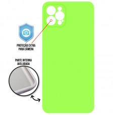 Capa iPhone 12 Pro Max - Cover Protector Verde Limão